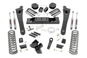 Ram 3500 Suspension Lift Kit - Rough Country - 5 Inch Lift Kit - '19-'24
